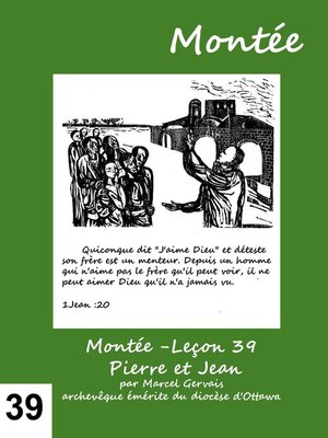 cover image of Montée -Leçon 39 Pierre et Jean
